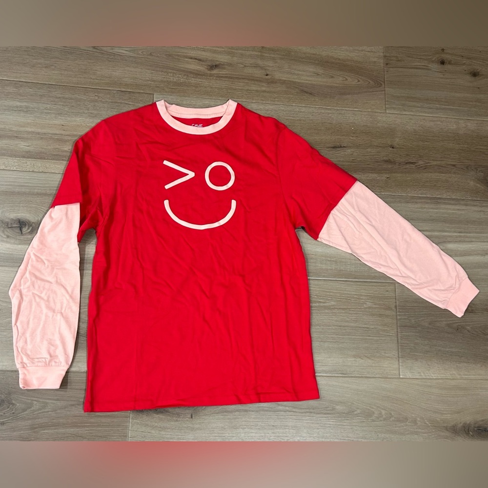 Cavetown Cave Collective Oversized Faux Layered Shirt Unisex Small